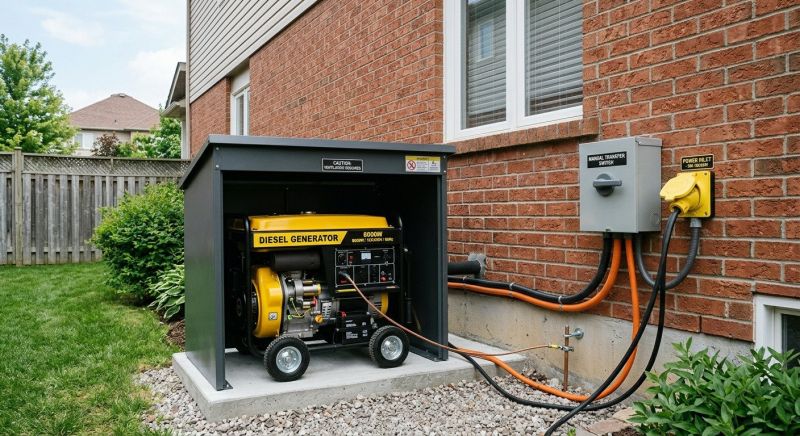 Diesel Generator Installation in Orem, UT