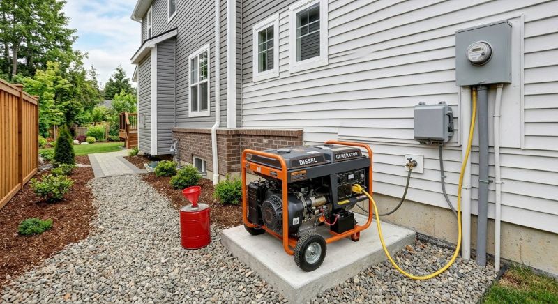 Diesel Generator Installation in Prescott Valley, AZ