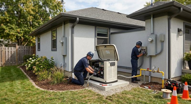 Gas Generator Installation in Roswell, GA